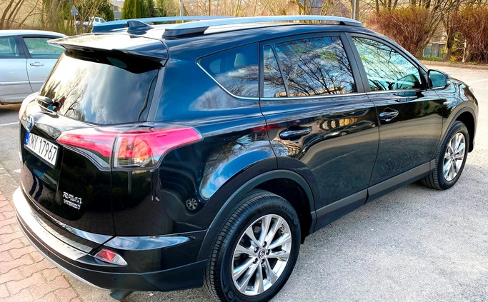 Toyota RAV4 cena 109700 przebieg: 76800, rok produkcji 2018 z Myślenice małe 172